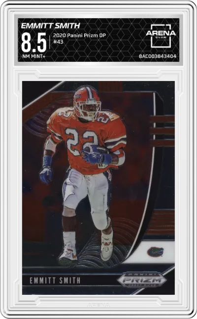 2020 Panini Prizm Draft Picks Emmitt Smith ARENA CLUB 8.5