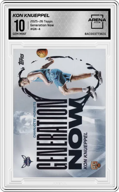2025 Topps Generation Now Kon Knueppel #GN-4 ARENA CLUB 10