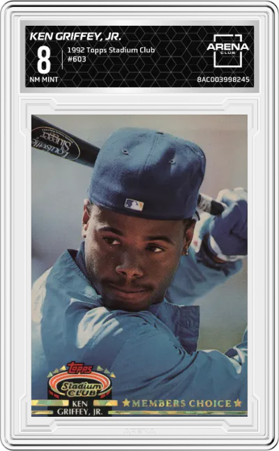 1992 Topps Stadium Club Ken Griffey, Jr. ARENA CLUB 8