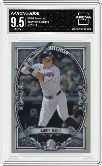 2026 Bowman Sterling Aaron Judge #BST-4 ARENA CLUB 9.5