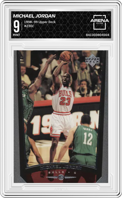 1998 Upper Deck Michael Jordan #230c ARENA CLUB 9