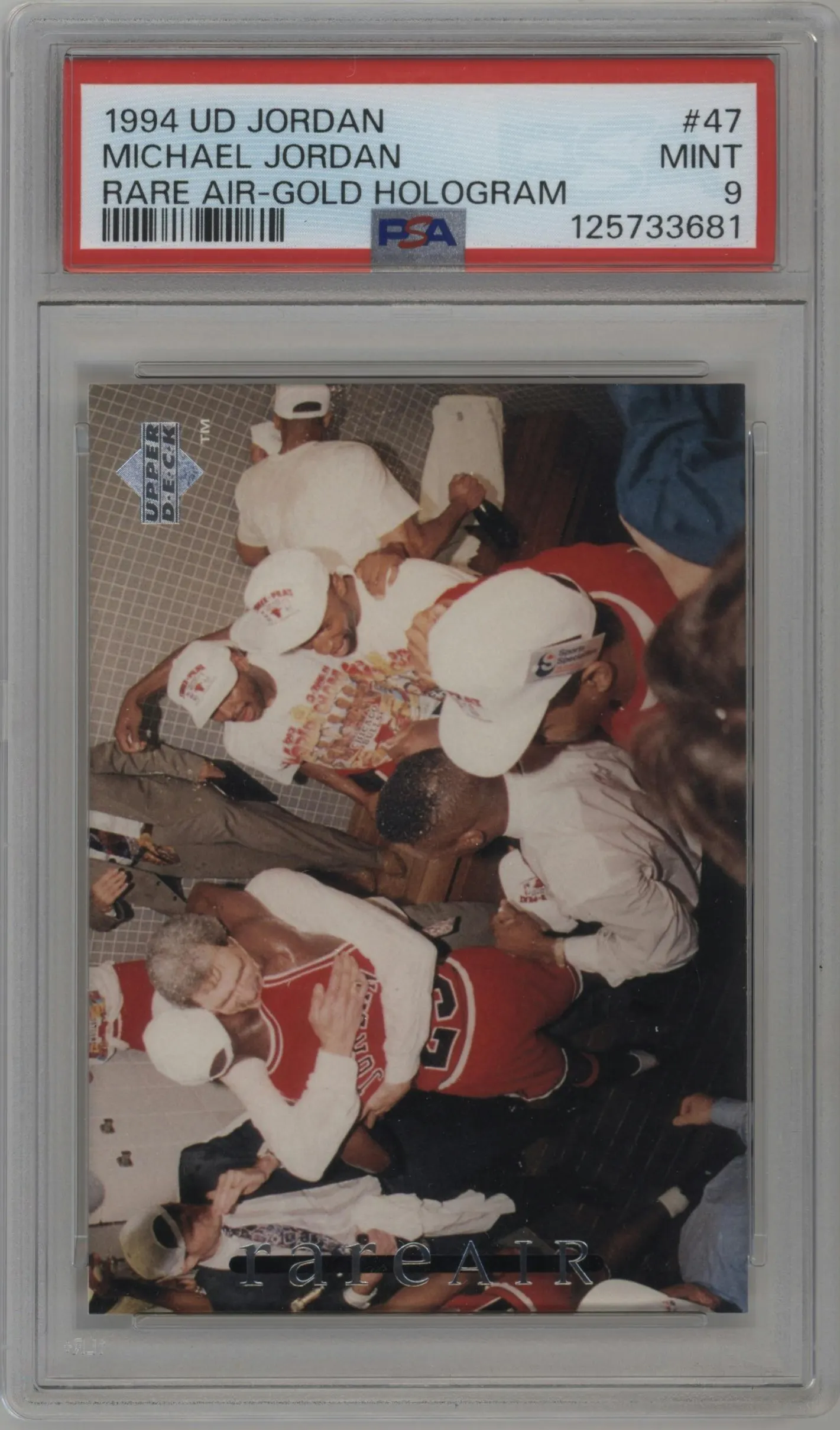 1994 Upper Deck Jordan Rare Air Michael Jordan #47 PSA 9