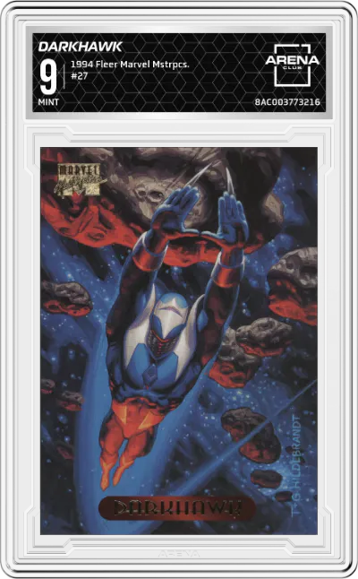 1994 Fleer Marvel Masterpieces Darkhawk ARENA CLUB 9