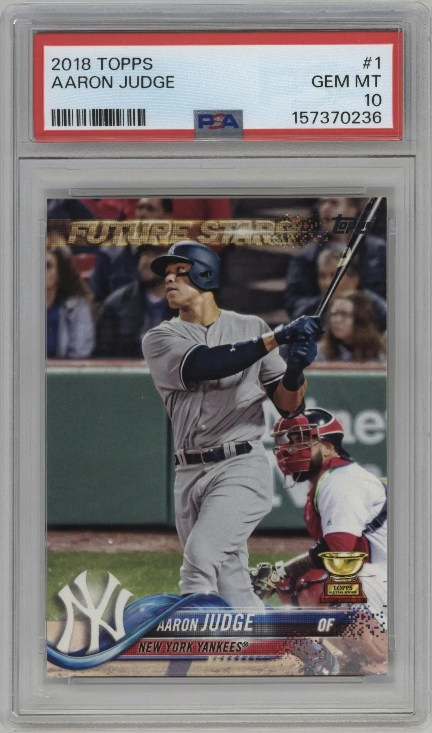 2018 Topps Series 1 Aaron Judge #1 PSA 10
