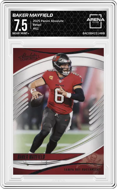 2025 Panini Absolute Baker Mayfield Retail #61 ARENA CLUB 7.5
