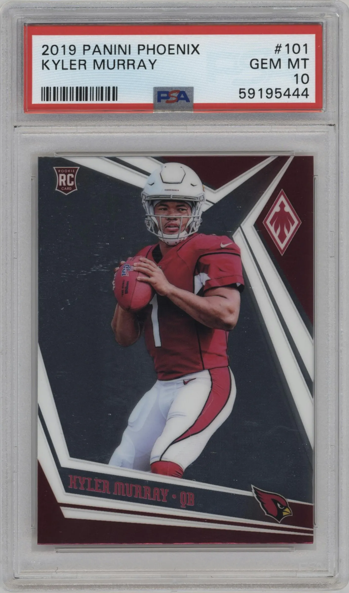 2019 Panini Phoenix Kyler Murray #101 PSA 10