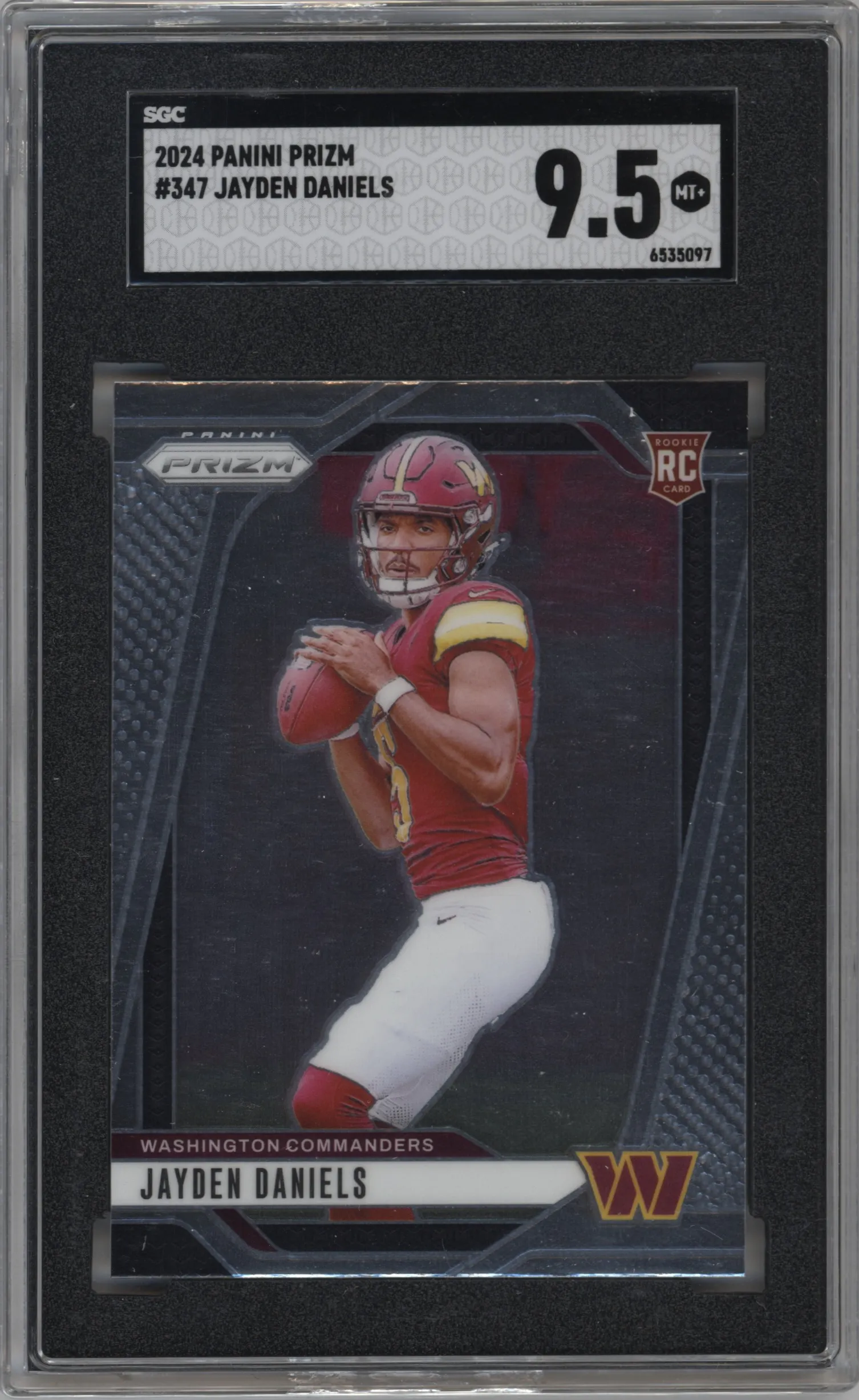 2024 Panini Prizm Jayden Daniels #347 SGC 9.5