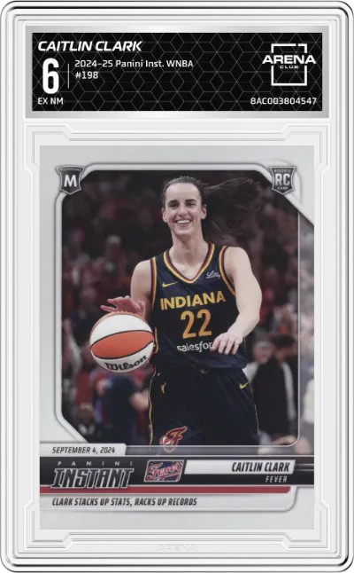 2024 Panini Instant WNBA Caitlin Clark #198 ARENA CLUB 6