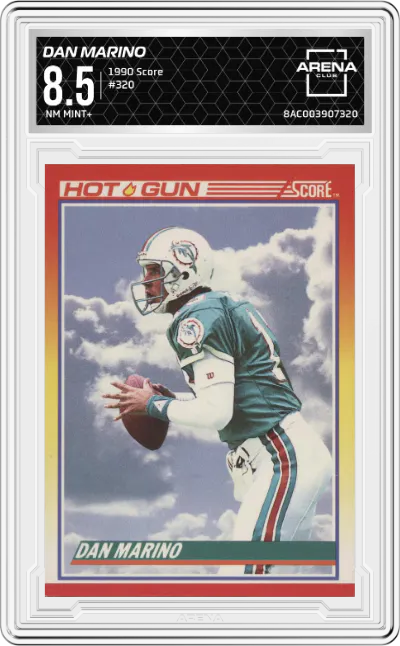 1990 Score Dan Marino ARENA CLUB 8.5