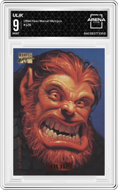 1994 Fleer Marvel Masterpieces Ulik ARENA CLUB 9