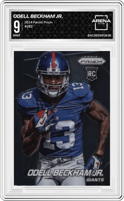 2014 Panini Prizm Odell Beckham Jr. #282 ARENA CLUB 9