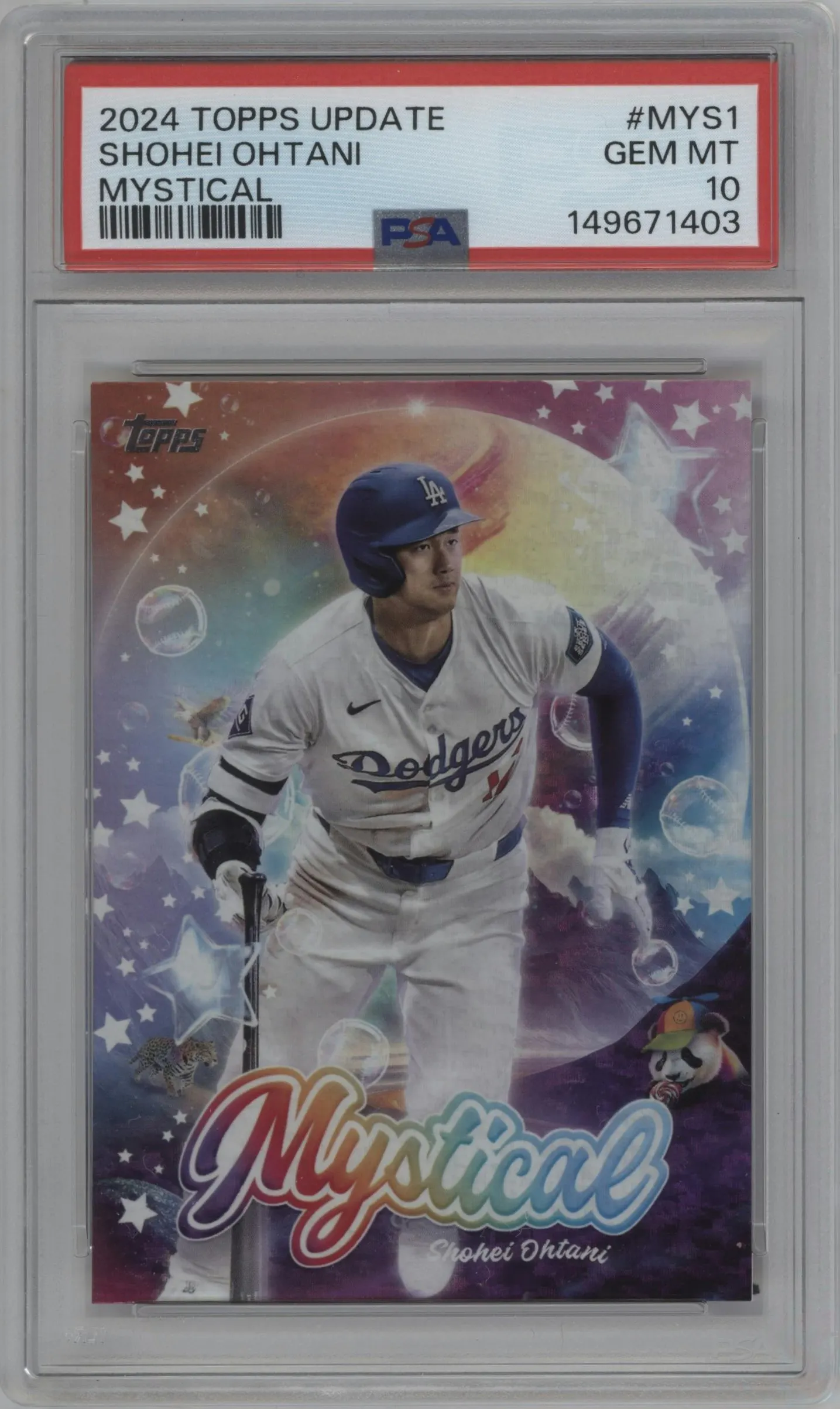 2024 Topps Update Mystical Shohei Ohtani #MYS-1 PSA 10