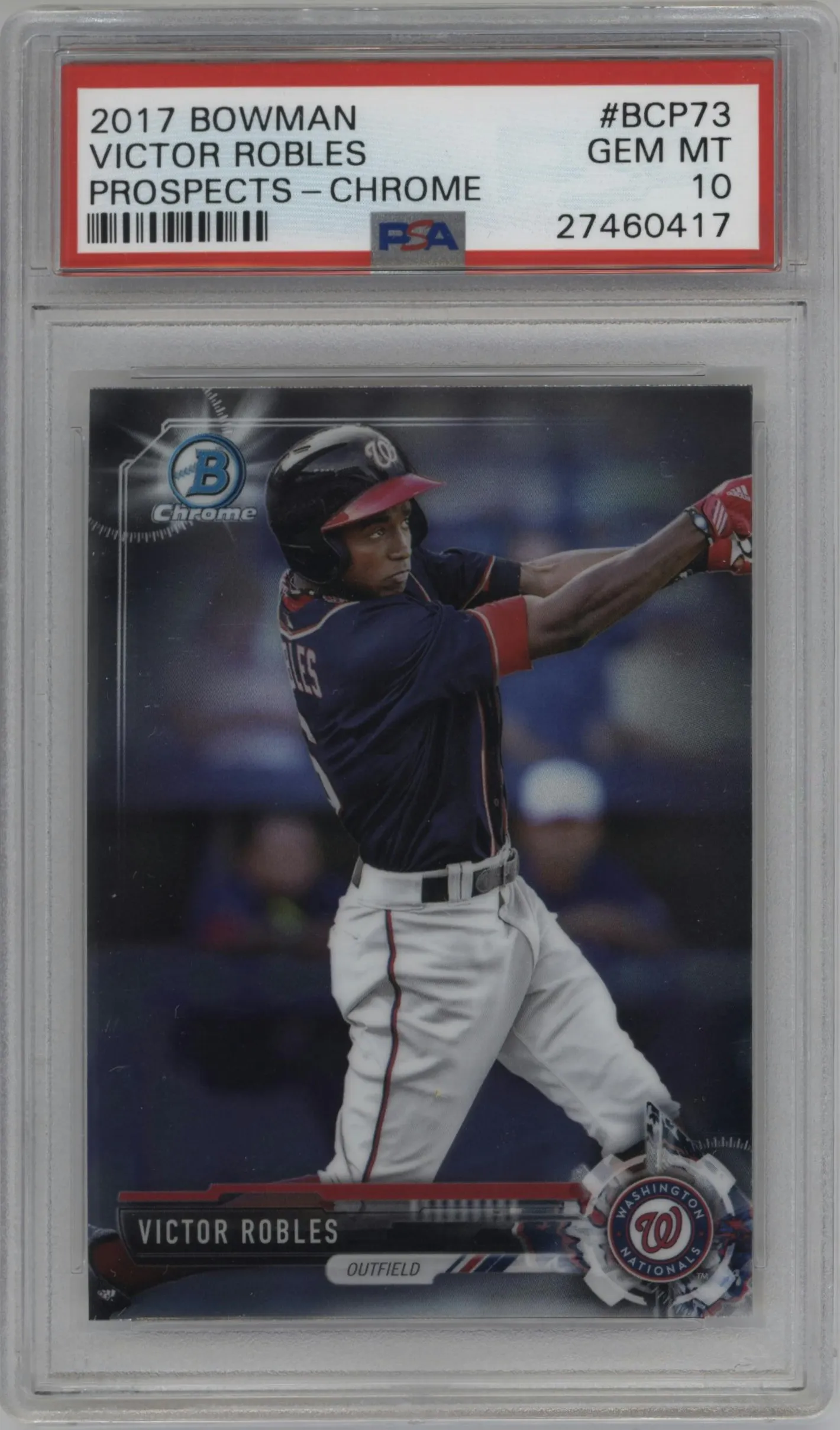 2017 Bowman Chr.Pros. Victor Robles #BCP73 PSA 10