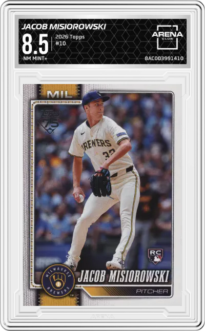 2026 Topps Jacob Misiorowski ARENA CLUB 8.5