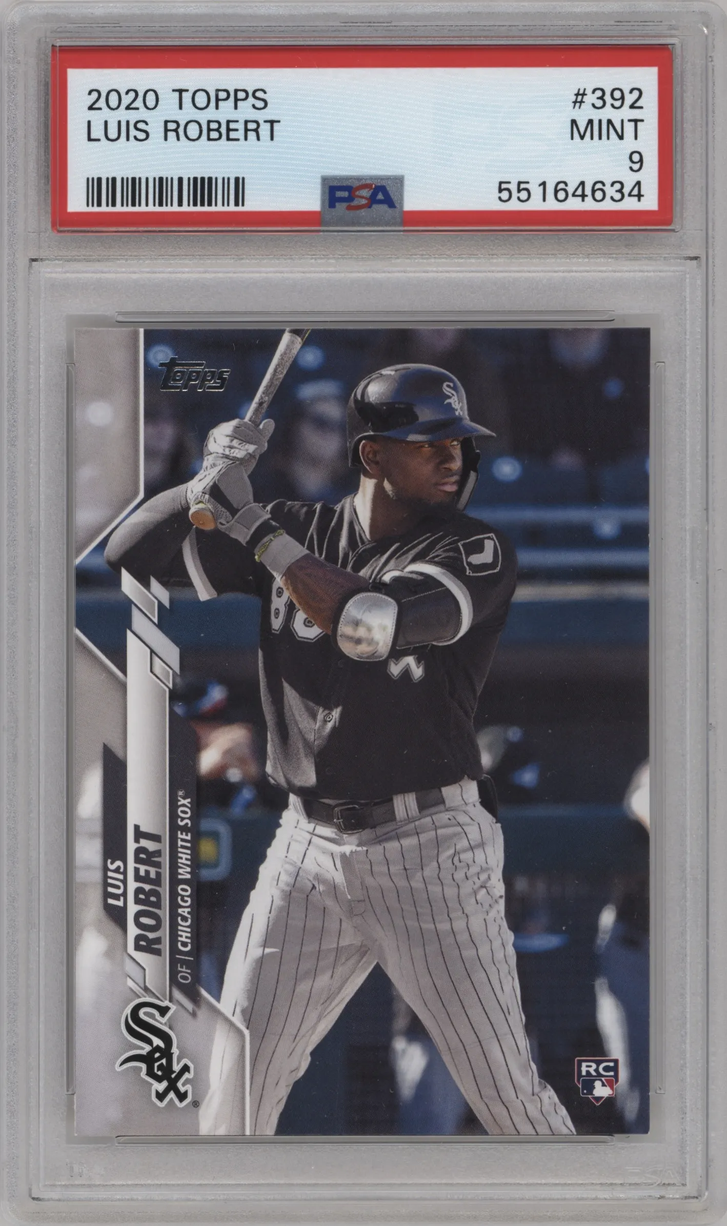 2020 Topps Series 2 Luis Robert PSA 9