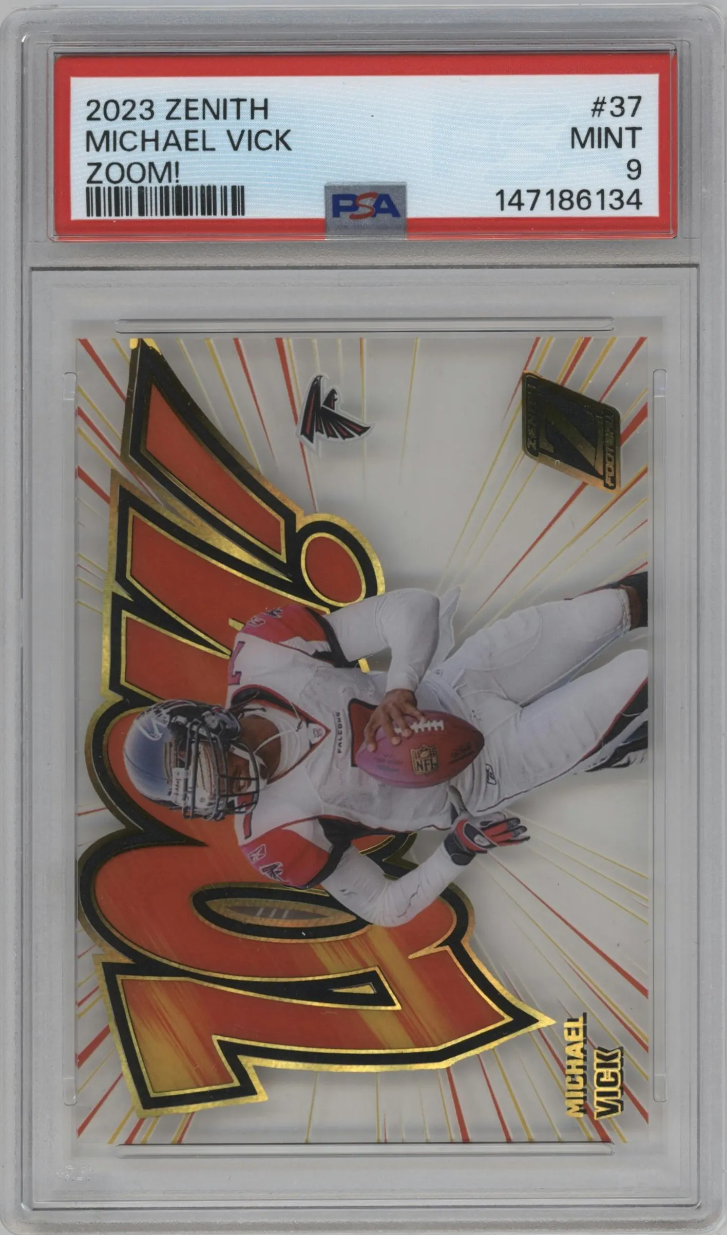 2023 Panini Zenith Zoom! Michael Vick PSA 9