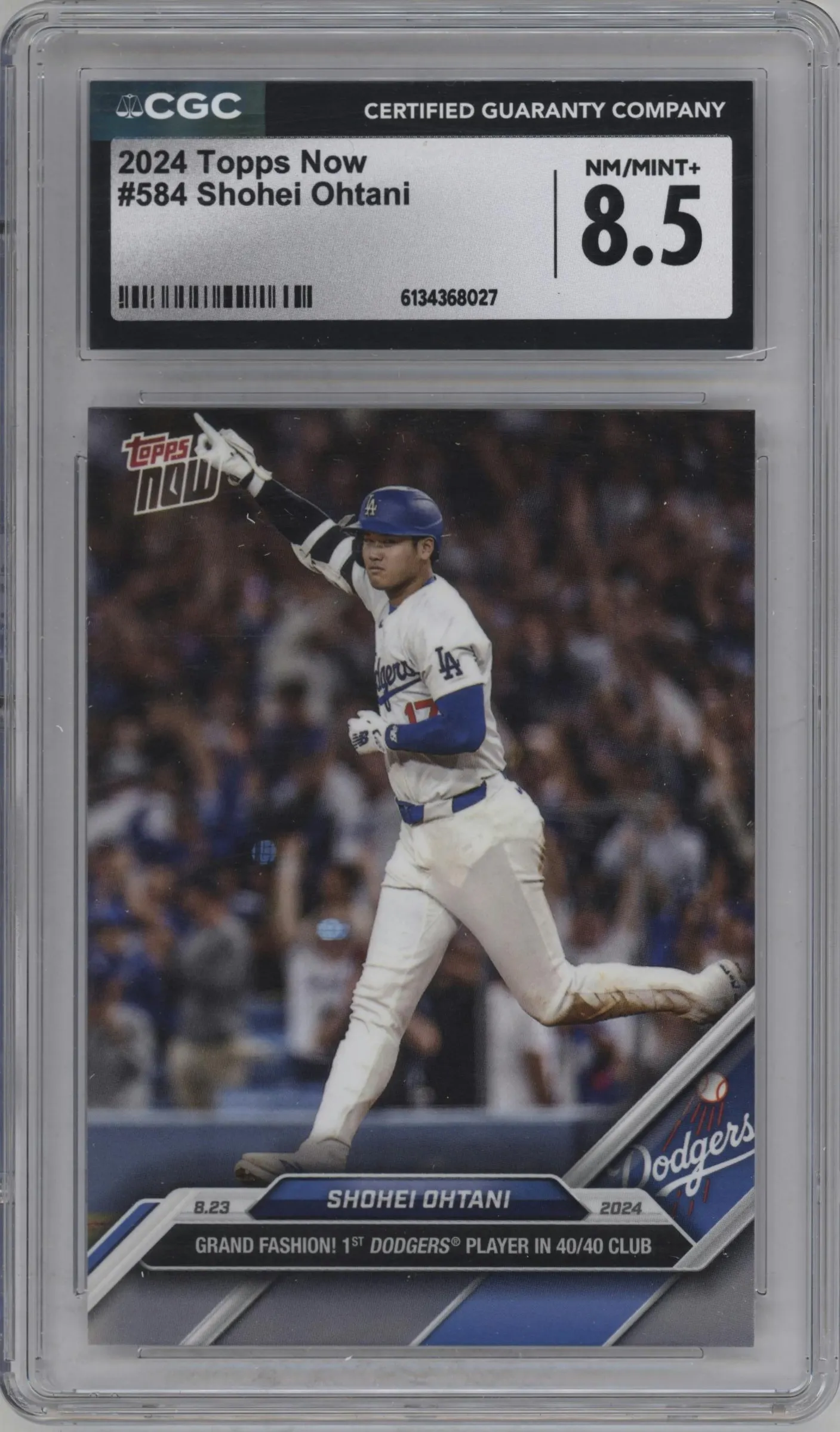 2024 Topps Now Shohei Ohtani #584 CGC 8.5
