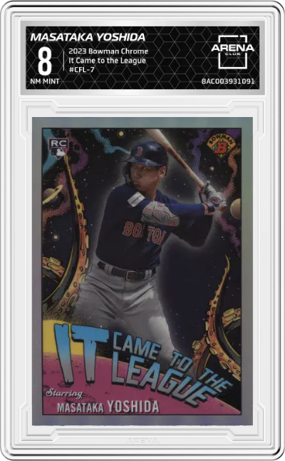 2023 Bowman Chrome It Came to the League Masataka Yoshida ARENA CLUB 8