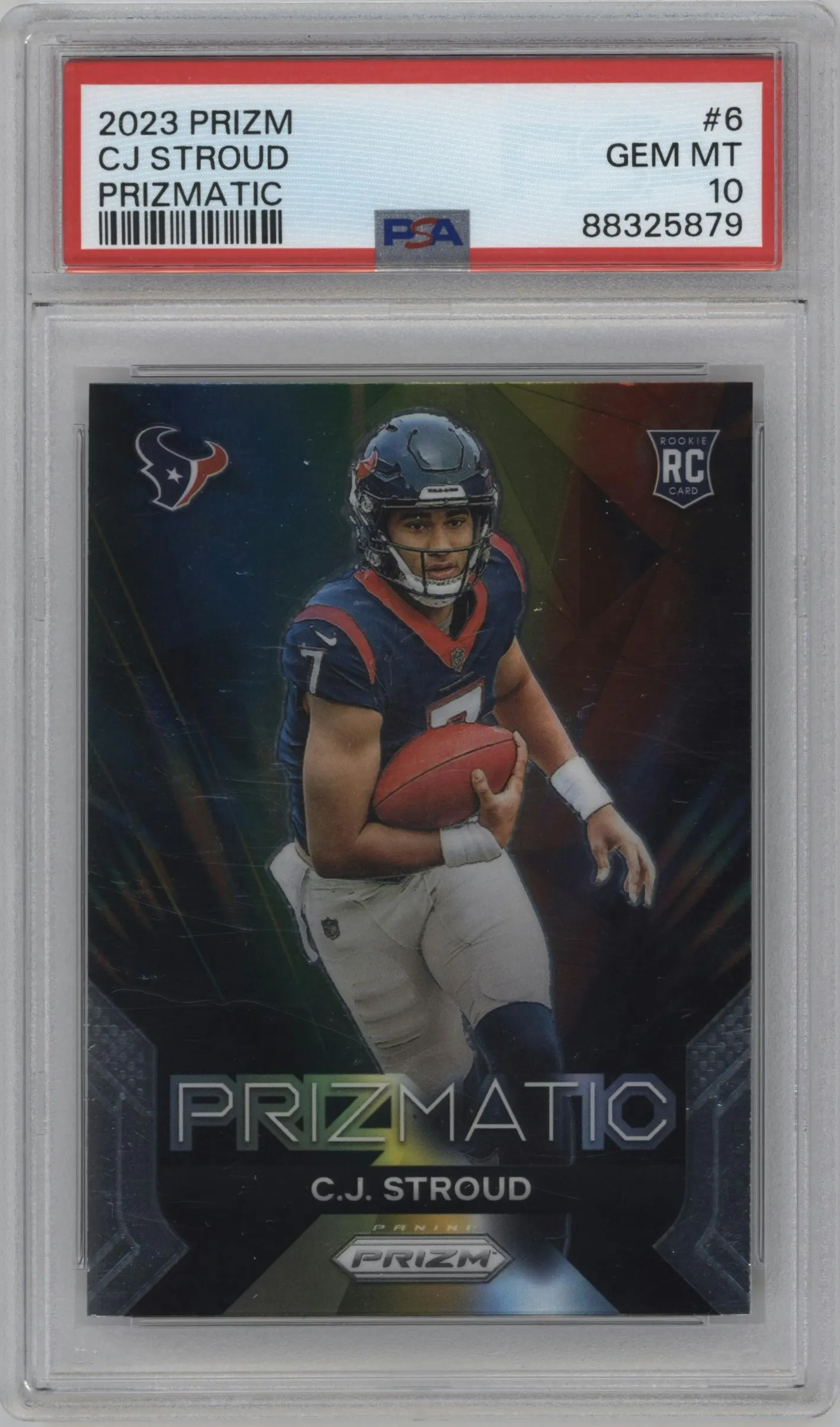 2023 Panini Prizm Prizmatic C.J. Stroud #6 PSA 10