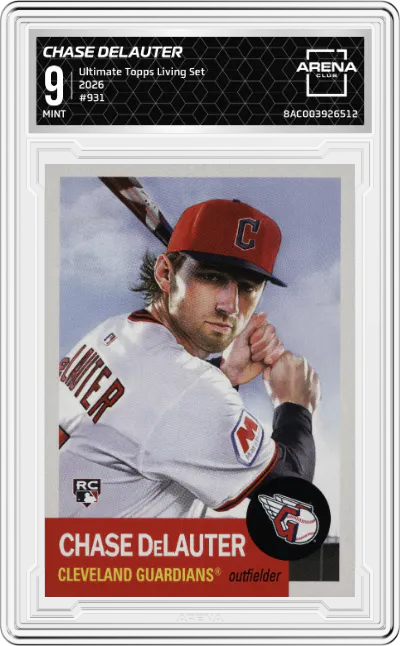 2018 Ultimate Topps Living Set 2026 Chase DeLauter ARENA CLUB 9