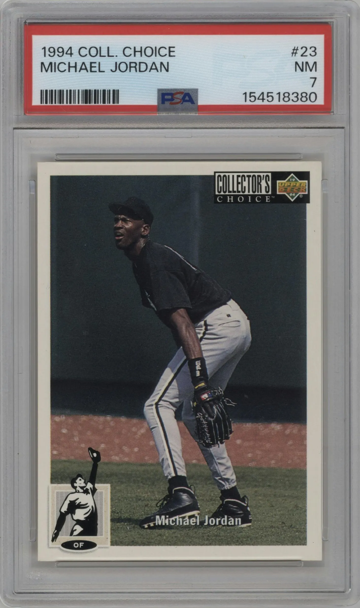 1994 Upper Deck Collector's Choice Michael Jordan #23 PSA 7