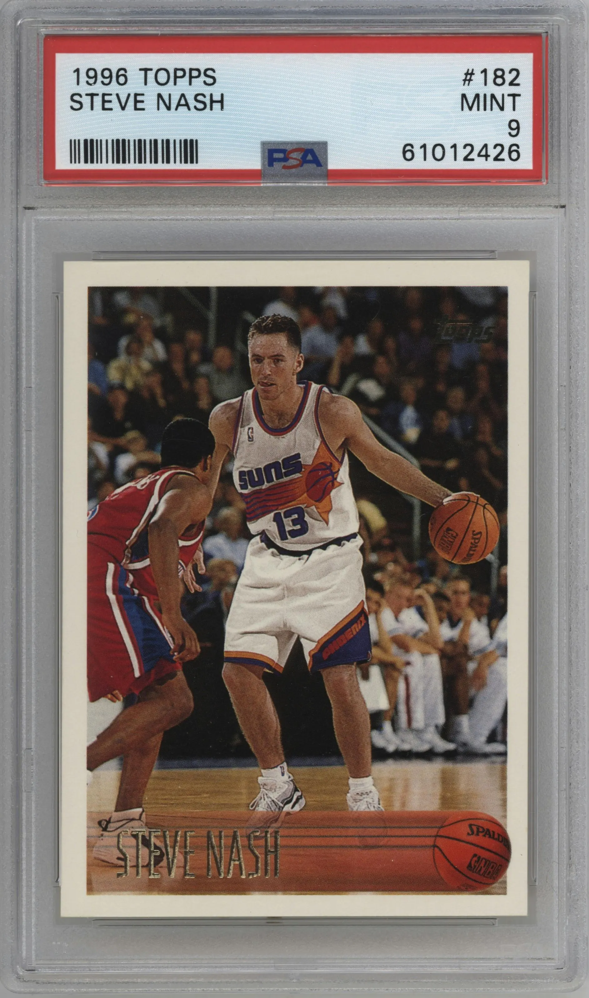 1996 Topps Steve Nash PSA 9