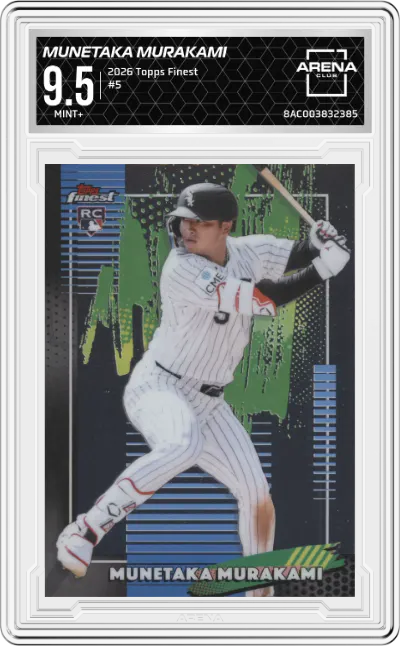 2026 Topps Finest Munetaka Murakami #5 ARENA CLUB 9.5