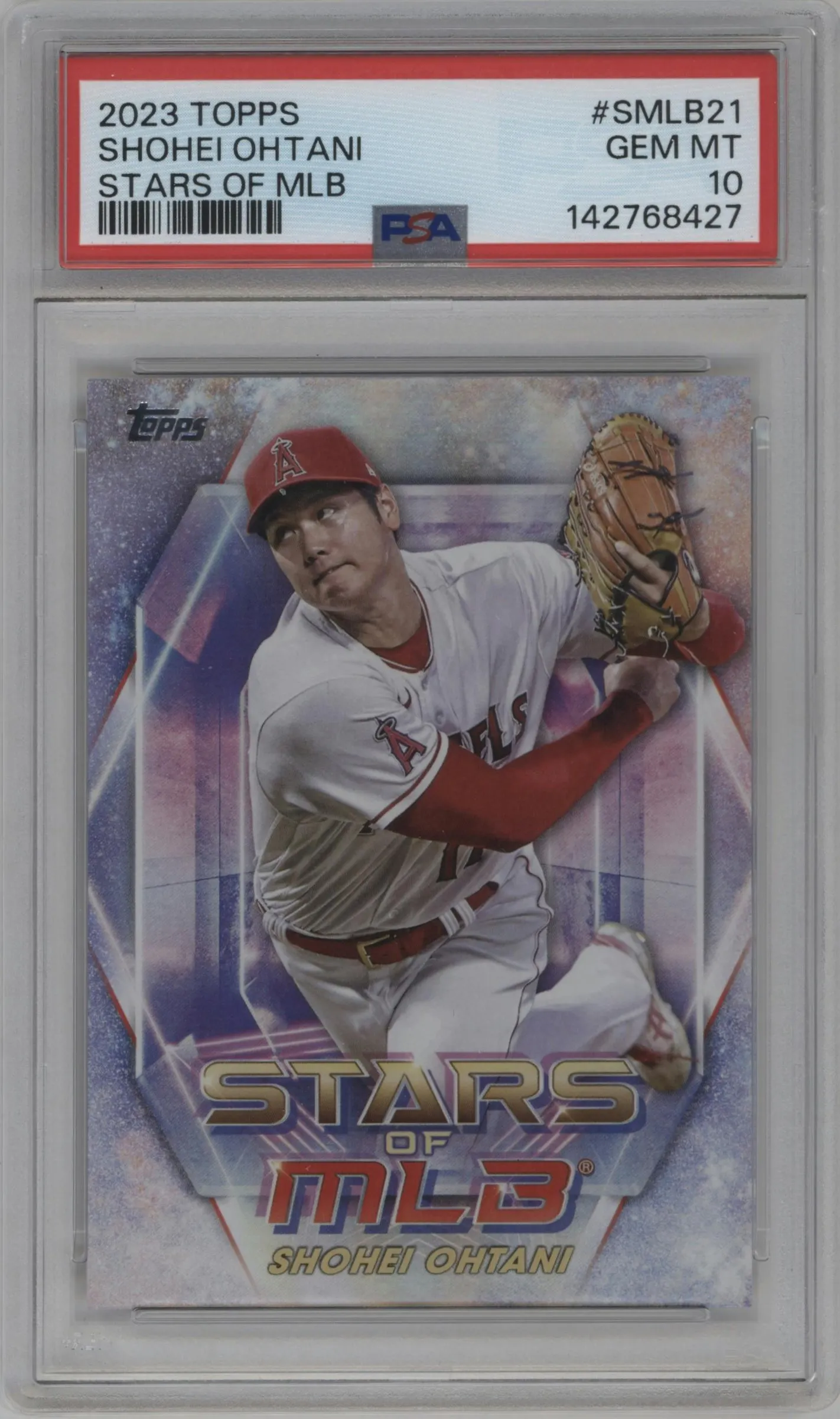 2023 Topps Series 1 Stars of MLB Shohei Ohtani #SMLB-21 PSA 10