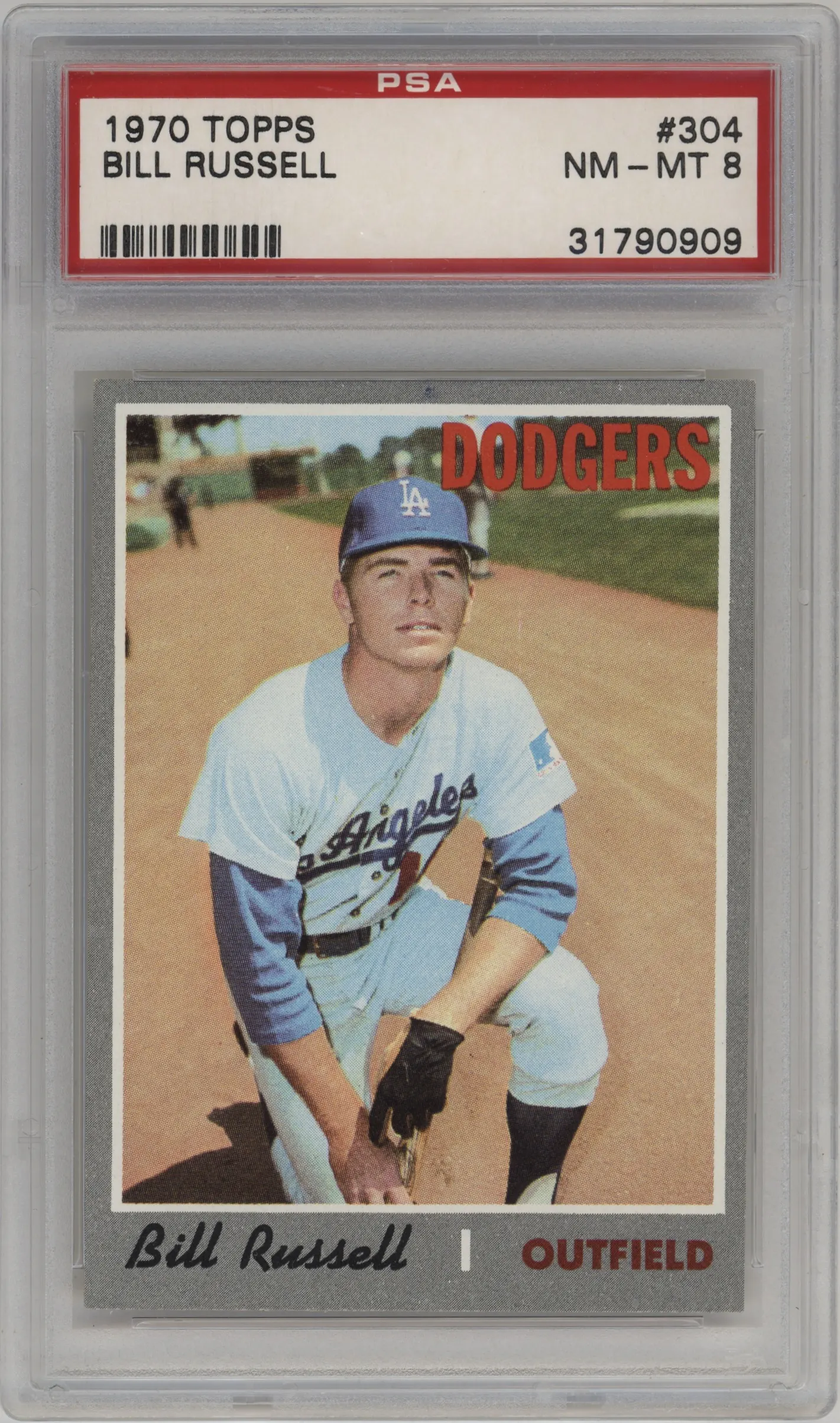 1970 Topps Bill Russell PSA 8