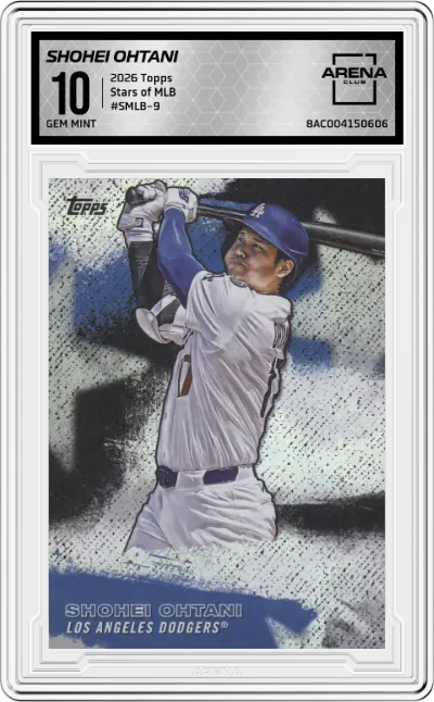 2026 Topps Stars of MLB Shohei Ohtani #SMLB-9 ARENA CLUB 10