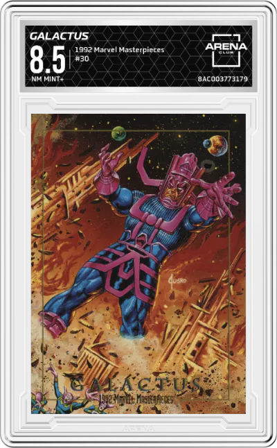 1992 SkyBox Marvel Masterpieces Galactus ARENA CLUB 8.5