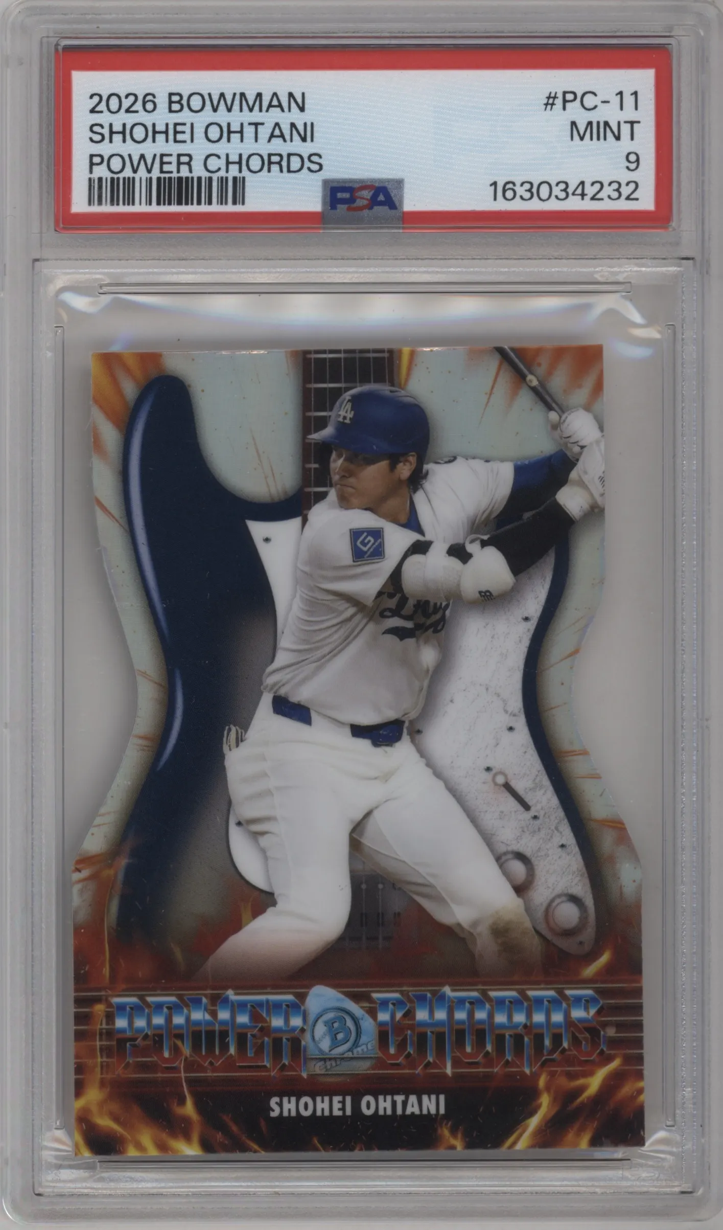 2026 Bowman Power Chords Shohei Ohtani #PC-11 PSA 9