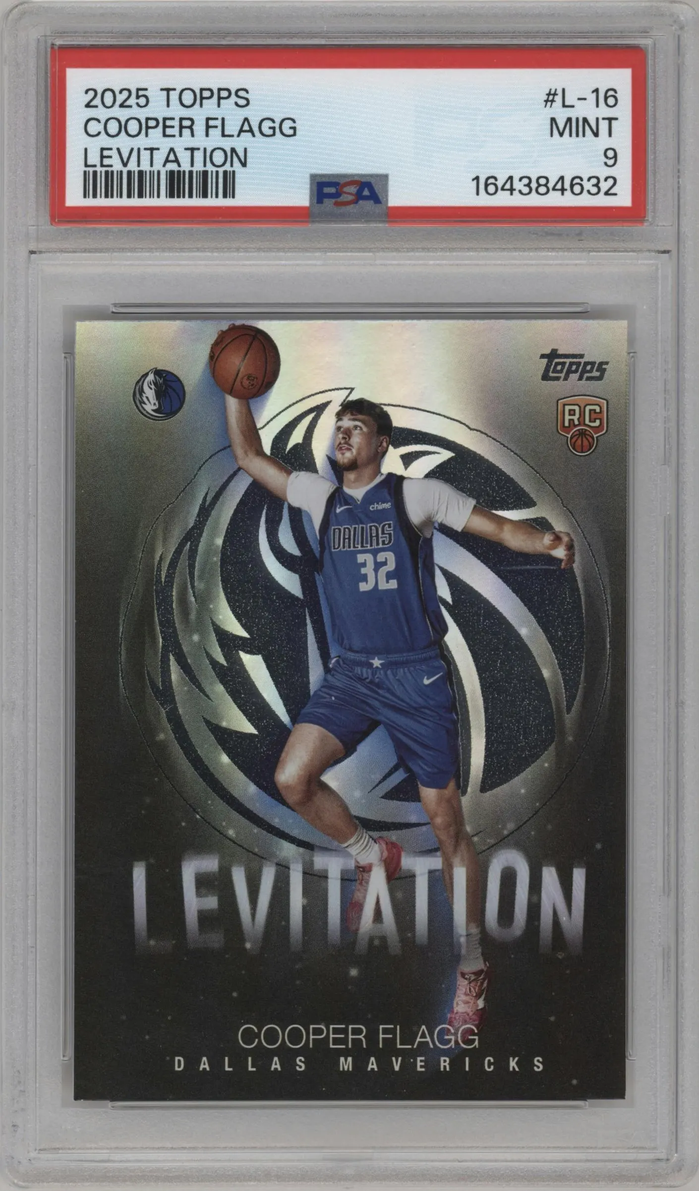 2025 Topps Levitation Cooper Flagg #L-16 PSA 9