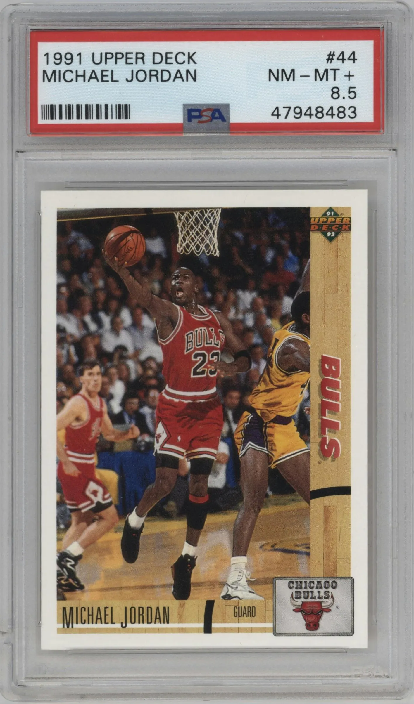 1991 Upper Deck Michael Jordan #44 PSA 8.5
