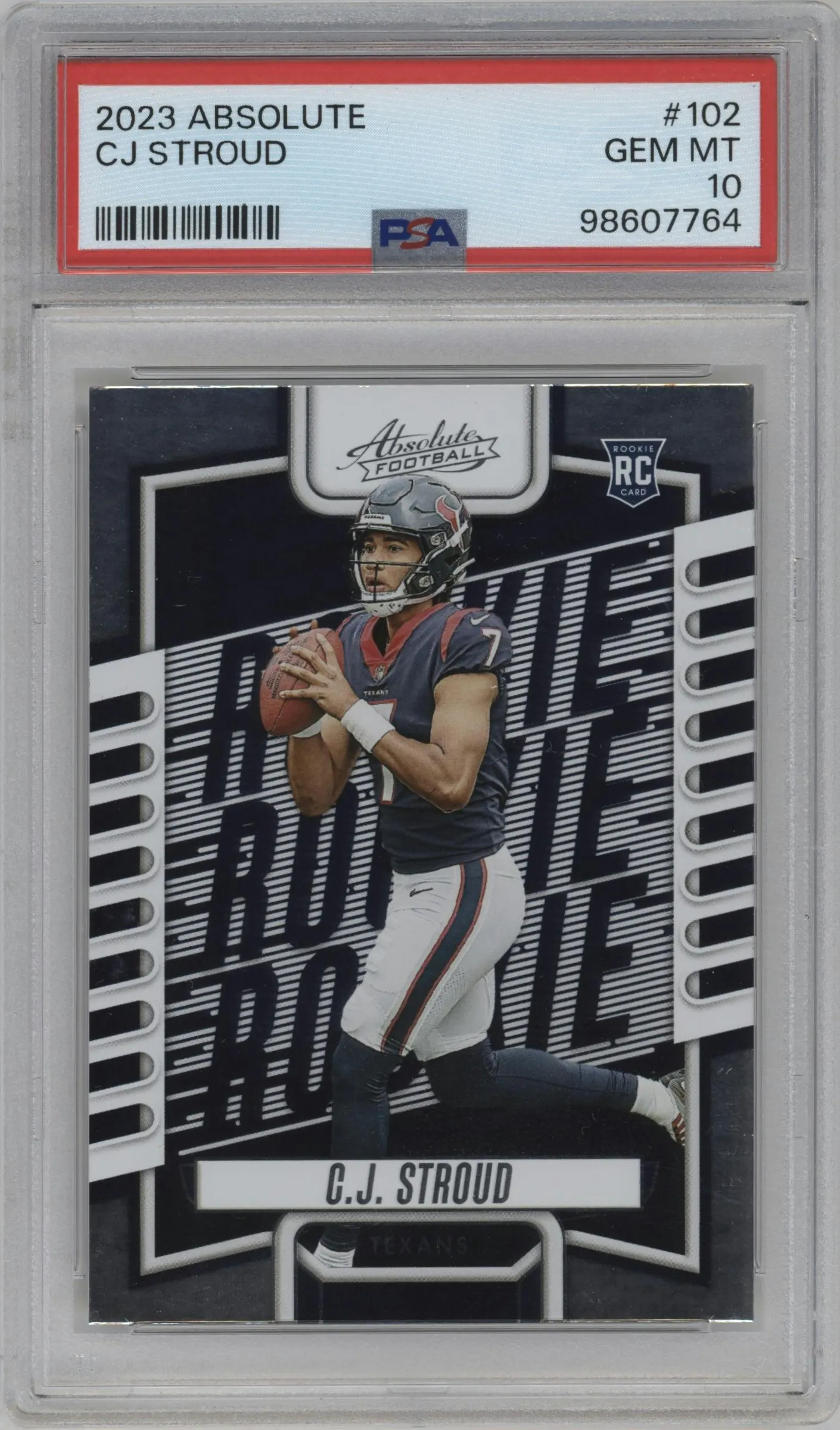 2023 Panini Absolute C.J. Stroud #102 PSA 10