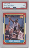 Benoit Benjamin from the 1986-87 Fleer set graded by PSA and given an overall grade of 9.