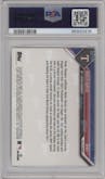 Adolis Garcia from the 2023 Topps Now set graded by PSA and given an overall grade of 10.