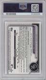 Robert Calaz from the 2024 Bowman Mega Box set featuring a Purple Refractor parallel graded by PSA and given an overall grade of 10.