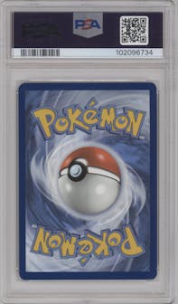 Giovanni's Charisma from the 2023 Pokemon SV set graded by PSA and given an overall grade of 10.