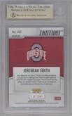 Jeremiah Smith from the 2024 Panini Instant NIL set graded by Beckett and given an overall grade of 10.