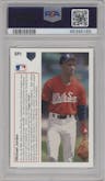 Michael Jordan from the 1991 Upper Deck set graded by PSA and given an overall grade of 9.