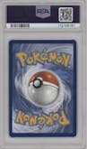 Shadow Rider Calyrex VMAX from the 2022 Pokemon SWSH set graded by PSA and given an overall grade of 10.