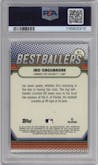 Jac Caglianone from the 2024 Bowman's Best set graded by PSA and given an overall grade of 10.