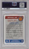 LeBron James from the 2003-04 Topps Bazooka set featuring a Mini parallel graded by PSA and given an overall grade of 10.