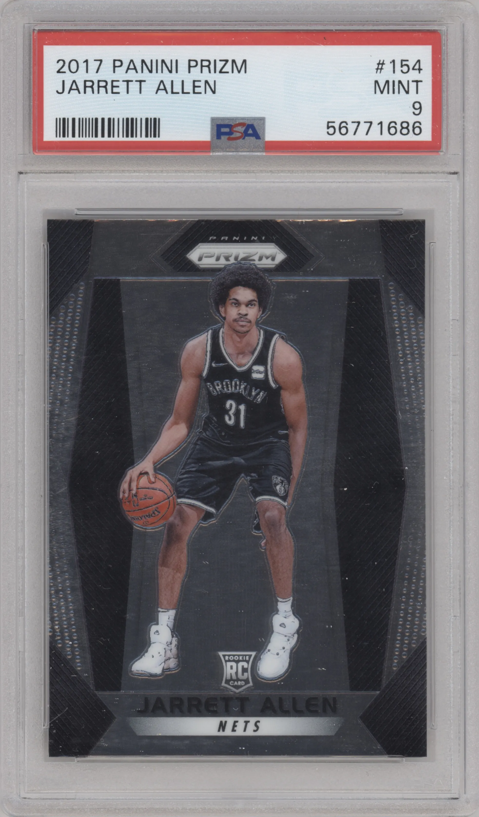 2017 Panini Prizm Jarrett Allen PSA 9