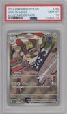 Archaludon from the 2024 Pokemon SV set graded by PSA and given an overall grade of 10.