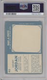 Henry Jordan from the 1961 Topps set graded by PSA and given an overall grade of 5.