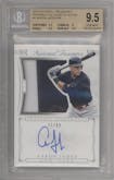 Aaron Judge from the 2015 Panini National Treasures set graded by Beckett and given an overall grade of 9.5.