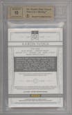 Aaron Judge from the 2015 Panini National Treasures set graded by Beckett and given an overall grade of 9.5.