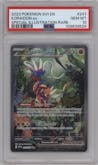 Koraidon ex from the 2023 Pokemon SV set graded by PSA and given an overall grade of 10.